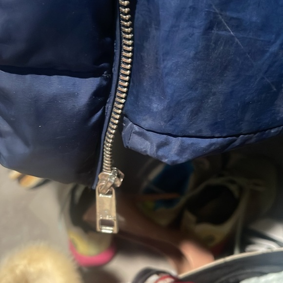 Blue GUESS long coat - Picture 4 of 4